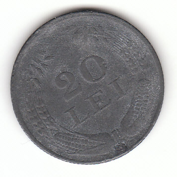  20 Lei Rumänien 1942 (F616)   