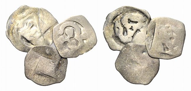  Mittelalter, Deutschland, 3 Kleinmünzen   