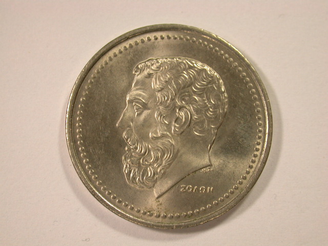 12034 Griechenland 50 Drachmai von 1984 in fast St/ST