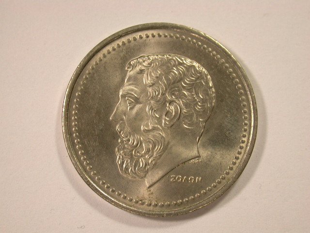  12034  Griechenland 50 Drachmai von 1984 in fast St/ST   