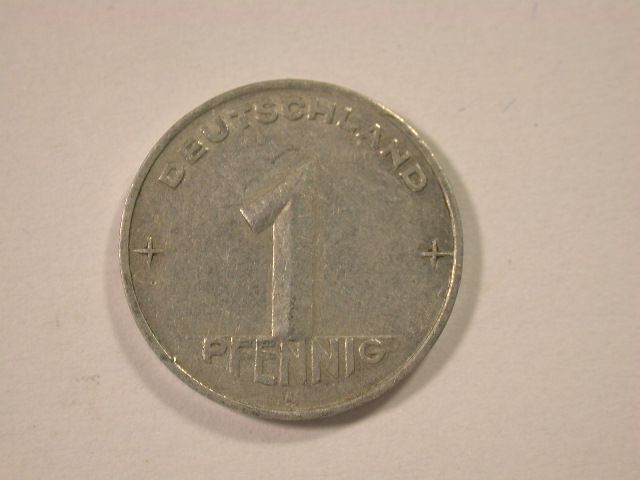  12034  DDR  1 Pfennig 1952 A  in vz/vz-st   