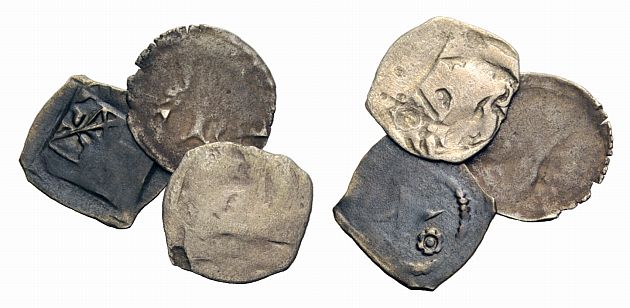  Mittelalter, Deutschland, 3 Kleinmünzen   