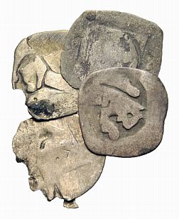  Mittelalter, Deutschland, 4 Kleinmünzen   