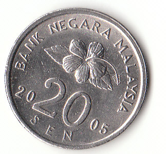  20 SenMalaysia 2005 (F644)   