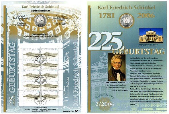  Deutschland  10 Euro (Gedenkmünze) 2006 F FM-Frankfurt  Feingewicht: 16,65g  Silber stempelglanz   