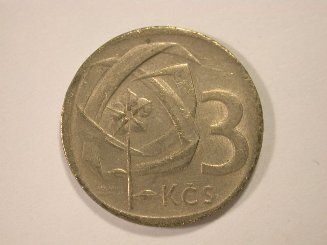 12040 CSSR 3 Kronen 1965 in vz/vz+