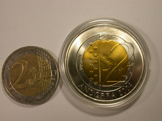 12040 Andorra Speciemen/Probe 2004 in PP/Proof