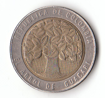 500 Pesos Kolumbien 2005 (F650)