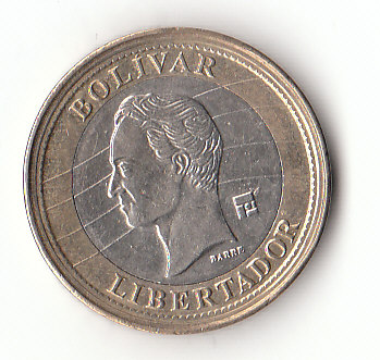  1 Bolivar Venezuela 2007 (F652)   