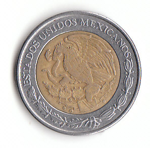  1 Peso Mexiko 1998 (F656)   