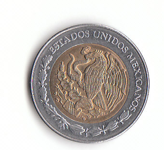  1 Nuevo Peso Mexiko 1994 (F659)   
