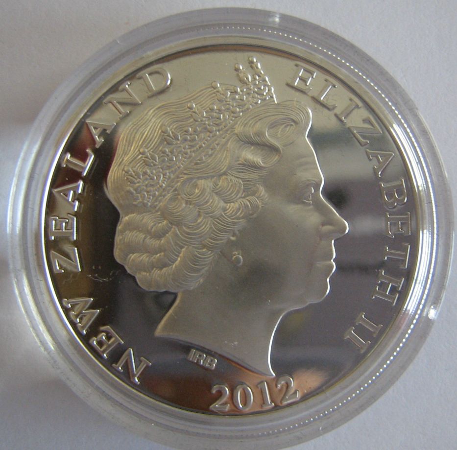  Neuseeland KIWI 2012 Proof 1 oz Silber- Auflage nur 5000 Stück   