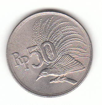 50  Rupiah Indonesien 1971 (F669)   