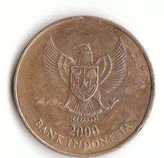  500  Rupiah Indonesien 2000 (F680)   