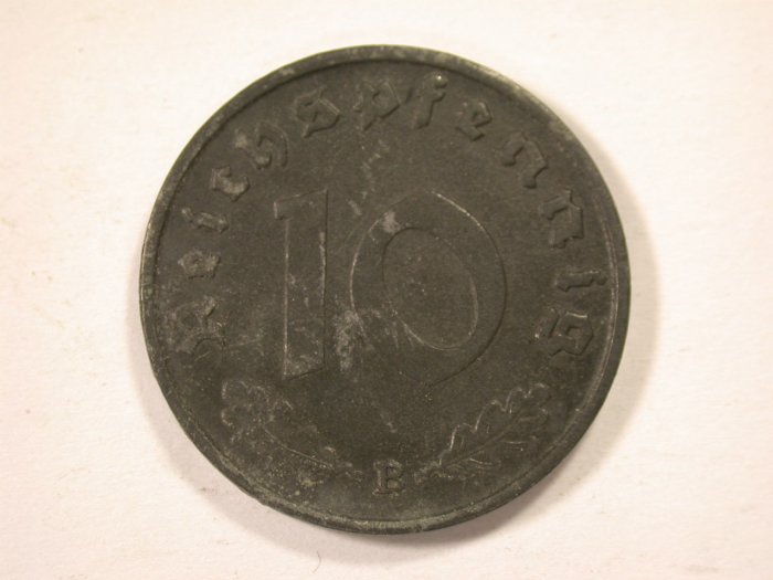  12042  10 Pfennig  1940 D in ss/vz   