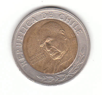  500 Pesos Chile 2002 (F691)   