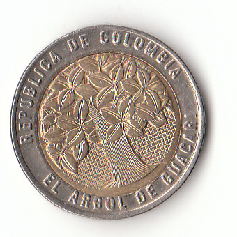  500 Pesos Kolumbien 2008  (F712)   