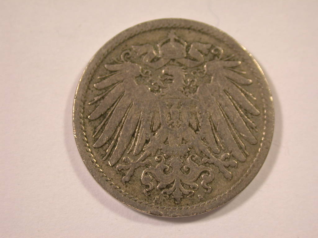  12044 KR  10 Pfennig  1901 A in ss   