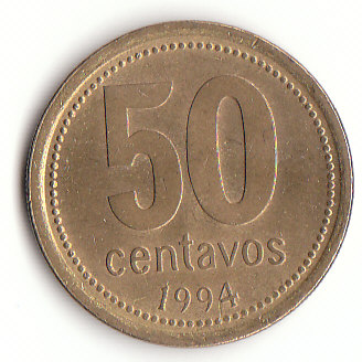  50 Centavos Argentinien 1994 (F752)   