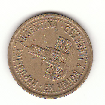  25 Centavos Argentinien 1993 (F754)   