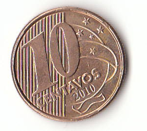  10 Centavos Brasilien 2010 (F765)   