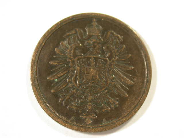  12046  2 Pfennig  1876 A  in vz/vz+   