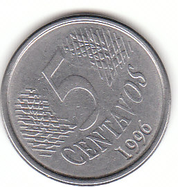  5 Centavos Brasilien 1996 (F774)   