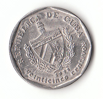 25 Centavos Kuba 1998 (F786)   