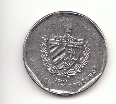  25 Centavos Kuba 2003 (F790)   