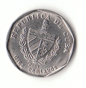  10 centavos Kuba 2008 (F797)   