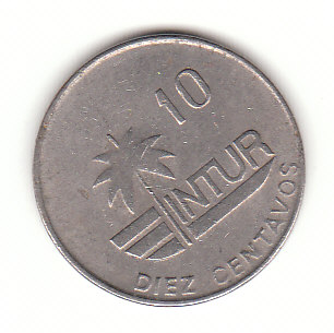 10 centavos Kuba Intur 1981 (F811)