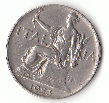 1 Lira Italien 1923 (F816)