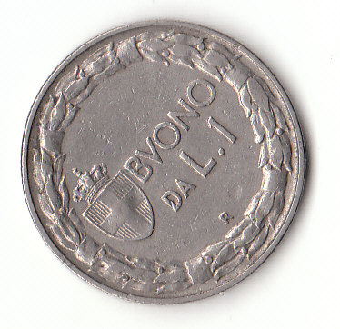  1 Lira Italien 1923 (F816)   