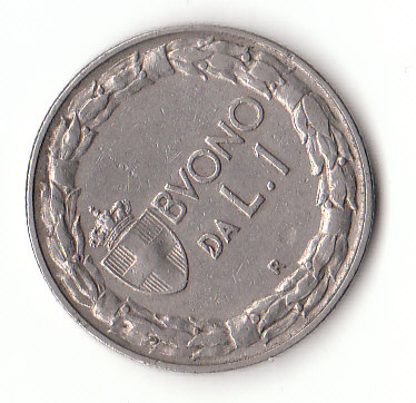  1 Lira Italien 1923 (F816)   