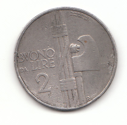  2 Lire Italien 1924 (F818)   
