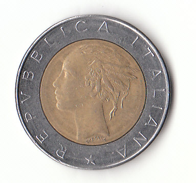  500 Lire Italien 1984  (F844)   