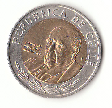  500 Pesos Chile 2008 (F847)   