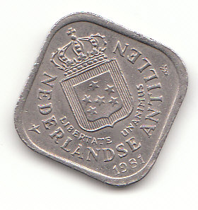  5 cent Niederländische Antillen 1981 (F125)   