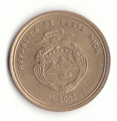  100 Colones Costa Rica 2000 (F891)   