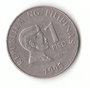  1 Piso Philippinen 1995 (F910)   