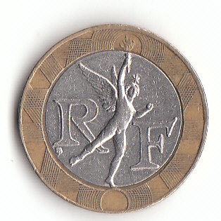  10 francs Frankreich 1991 (F915)   