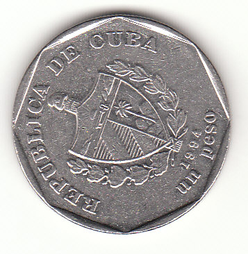  1 Peso Kuba  1994 (F925)   