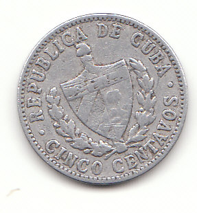  5 Centavos Kuba 1968 AL (F934)   