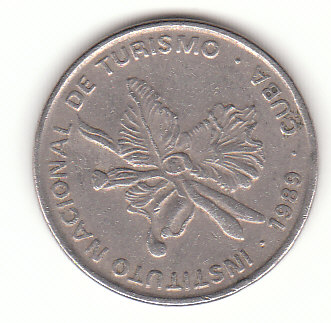  25 Centavos Kuba 1989 Intur (F938)   