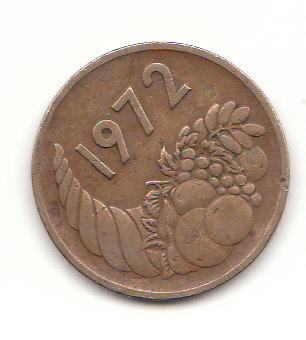  20 centimos Algerien 1972  (F996)   