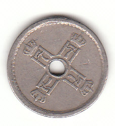  25 Öre Norwegen 1927 (G017)   