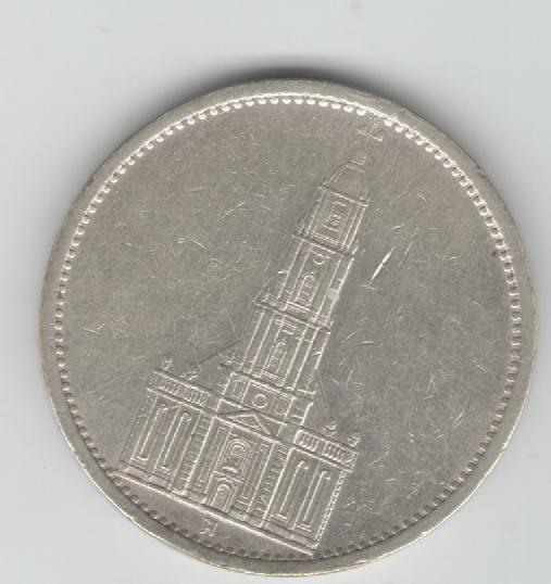 5 Mark Deutsches Reich 1934 A J357 (Silber)(k71)