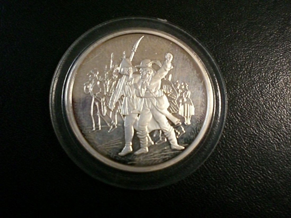 Silber - Medaille - Hecker,1848 Revolution in Baden. Selten !