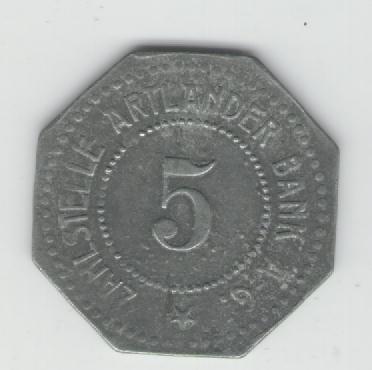  5 Pfennig Quakenbrück 1917(k80)   