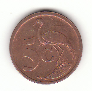  5 Cent Süd- Afrika 2008 (G045)   